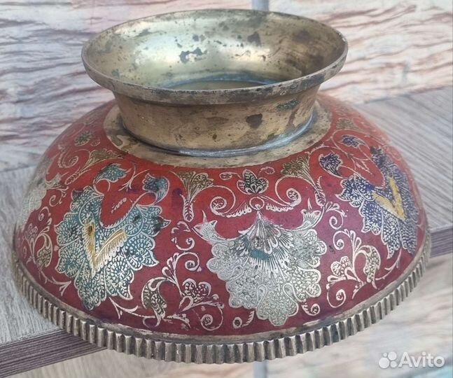 Ваза для фруктов, конфет, бронза, Индия