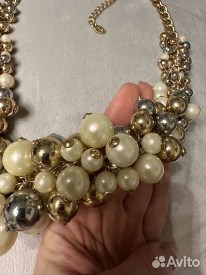 Колье ожерелье zara