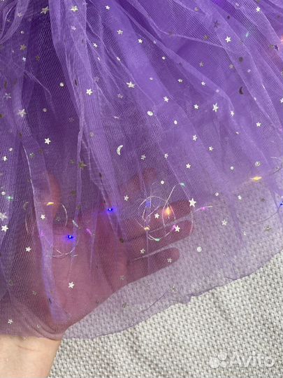 Юбка светящаяся на праздник для девочки