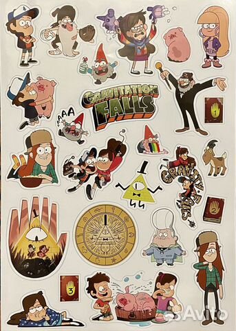 Наклейки стикеры marvel star wars и пр