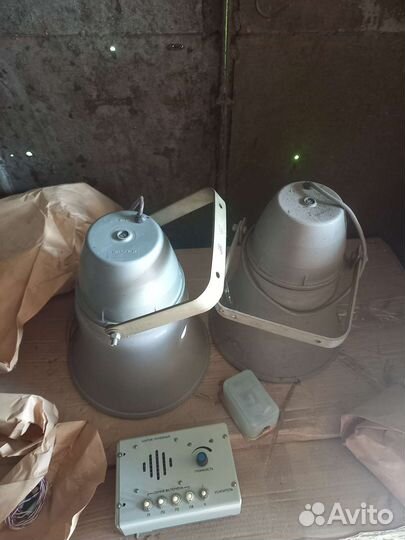 Громкоговоритель рупорный 10гр-38