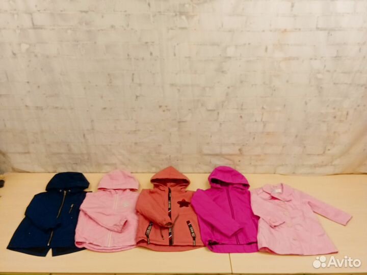Детские вещи пакетом на девочку 110 размера
