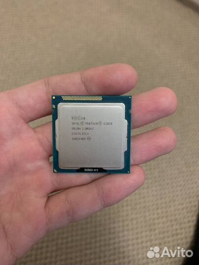 Процесс Intel Pentium G2020