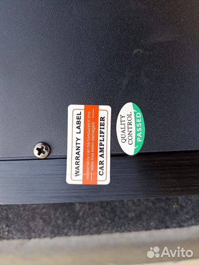 Сабвуфер и усилитель моноблок