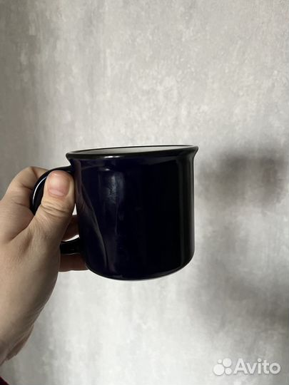 Чашка синяя