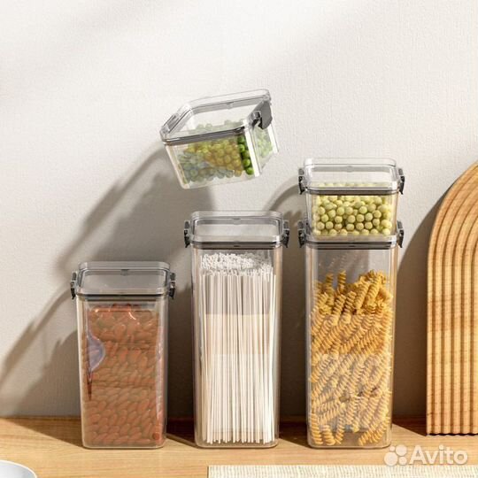 Набор контейнеров для сыпучих продуктов