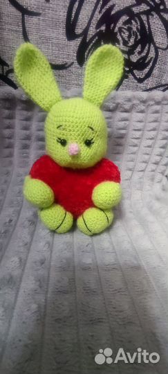 Валентинка зайка