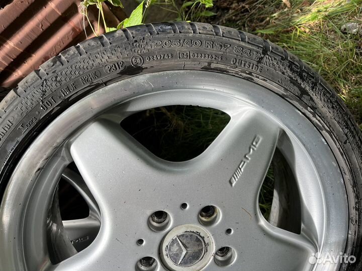 Продам колёса на mercedes AMG оригинальные R17