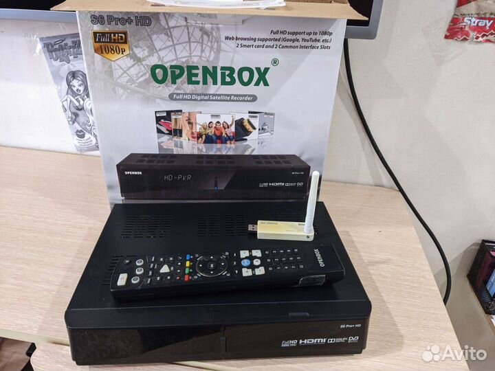 Спутниковый ресивер openbox s6 pro+ hd беспр