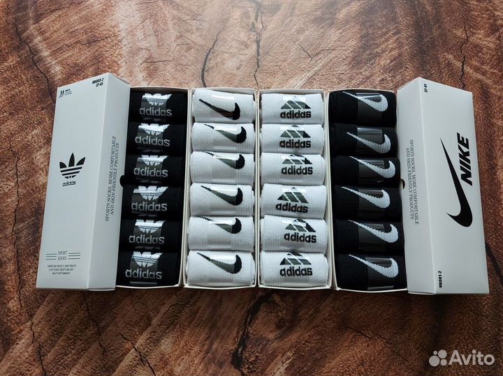 Носки Nike Adidas Fila Reebok