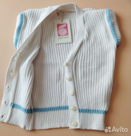 Новая детская жилетка СССР