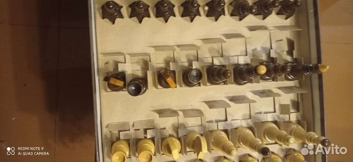 Шахматы деревянные СССР подарочный вариант