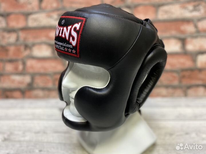 Боксерский шлем Twins Special - черный
