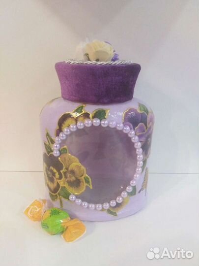 Банка декупаж