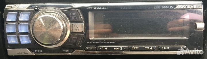 Магнитола alpine CDE-9882R