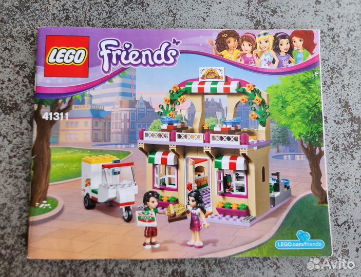 Lego Friends Оригинал Новый 41311 Пиццерия