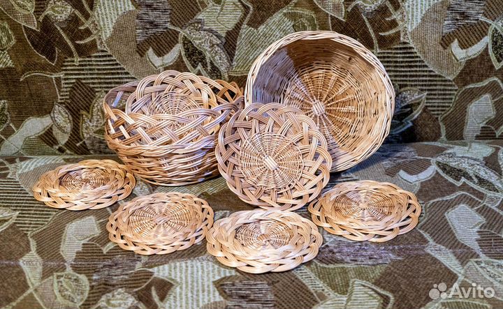 Корзины плетеные из лозы