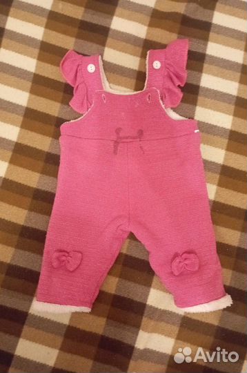 Детские вещи для девочки 0:4 месяца