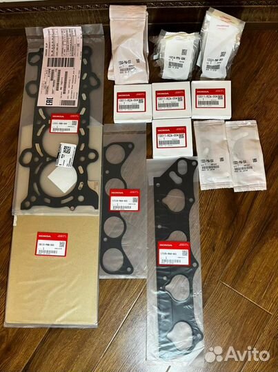 Комплект прок.,порш.кол. и вкладыш.Honda CRV3 2.4