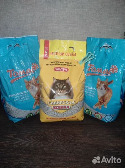 Наполнитель для кошачьего туалета