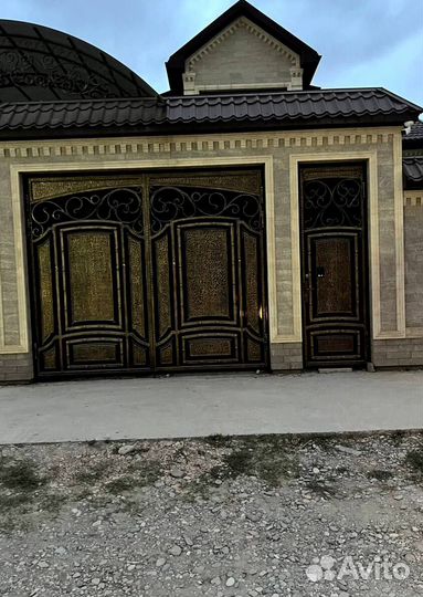 Ворота в Дербенте с калиткой на заказ