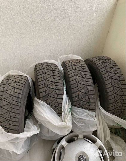 Диски r15 5*108 65,1 цо и резина Dunlop ICE Touch