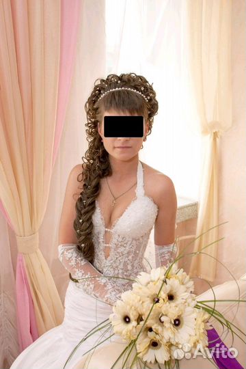 Свадебное белое платье