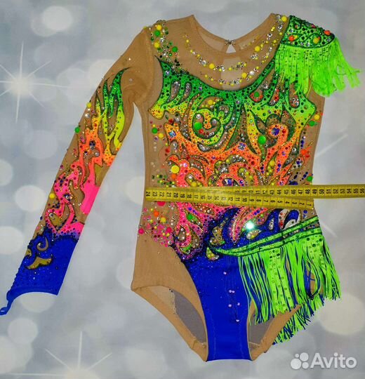 Купальник для художествен. гимнастики (115-125 см)