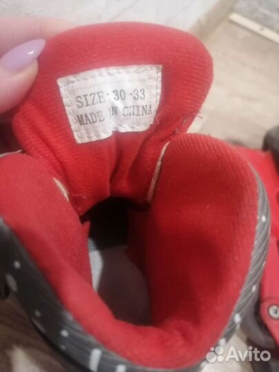 Роликовые коньки детские раздвижные