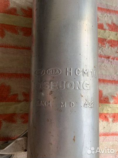 Часть глушителя задний Hyundai Solaris 2 2017-2020