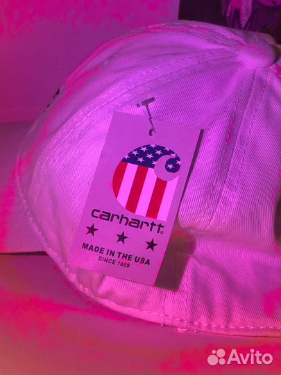 Кепка Carhartt Белая (Бейсболка )