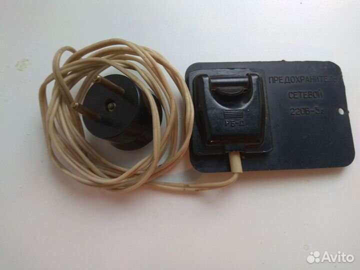 4 кабеля для советских радиоприборов