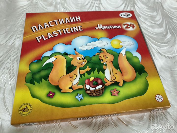 Пластилин из Fix Price, абсолютно новый
