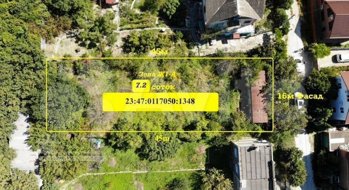 Участок 7,2 сот. (ИЖС)