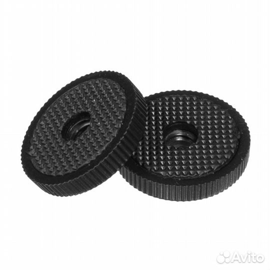 Переходник с горячего башмака на 1/4 с 2 гайками