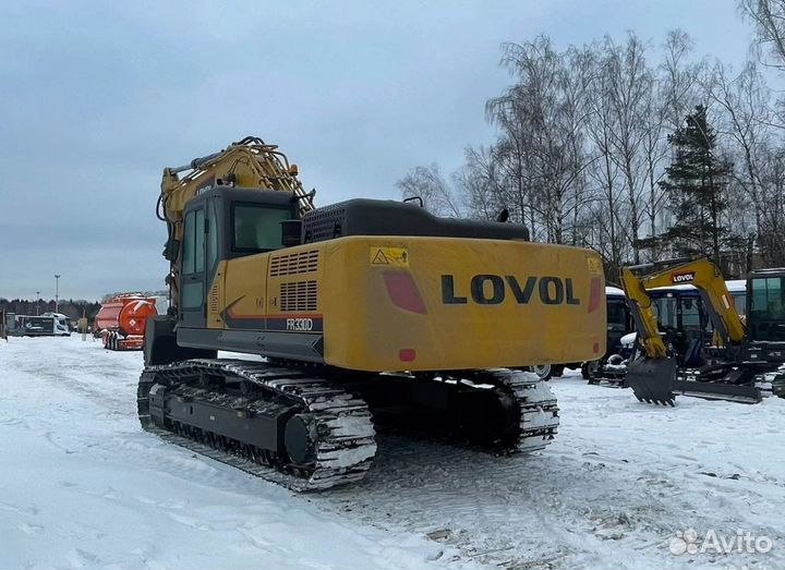 Гусеничный экскаватор Lovol FR330D, 2023