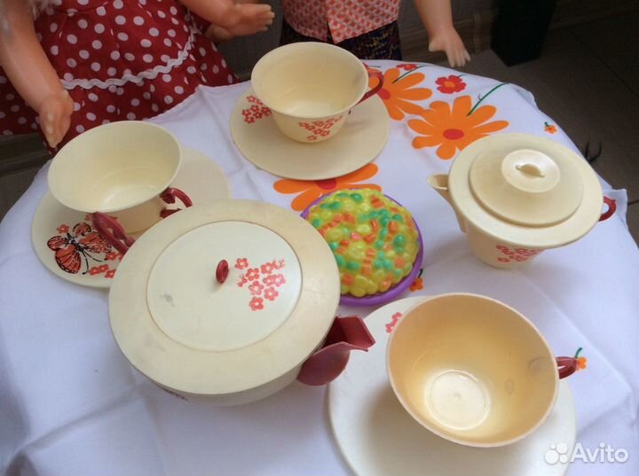 Кукольная посуда СССР
