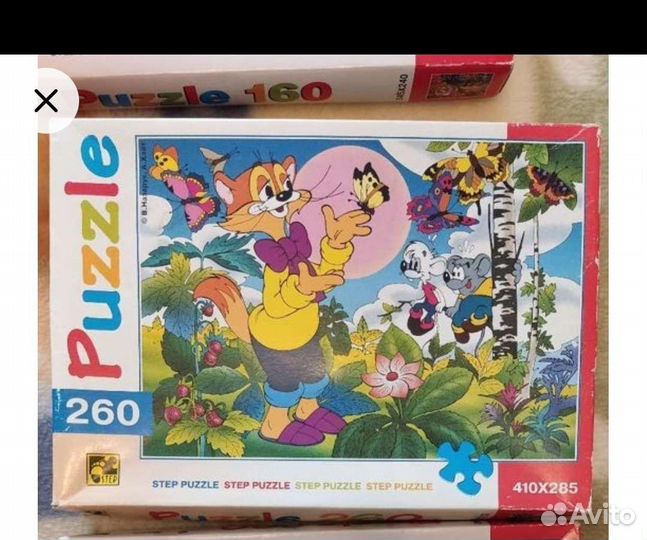 Пазлы детские настольная игра
