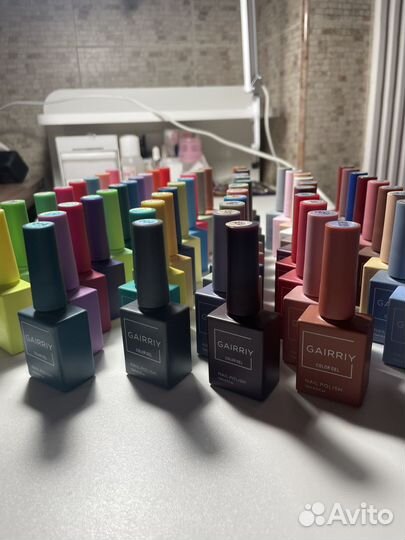 Гель лаки для маникюра набор