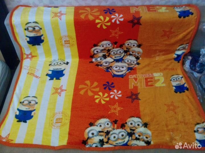 Пледы мультяшные
