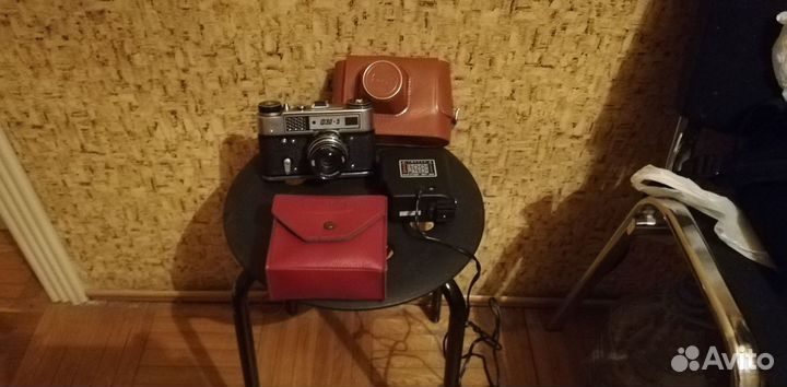 Фотоаппарат фэд 5С Индустар-61л/д. Вспышка Norma