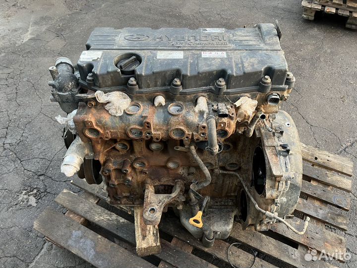 Двигатель Hyundai Hd78 D4GA 2017