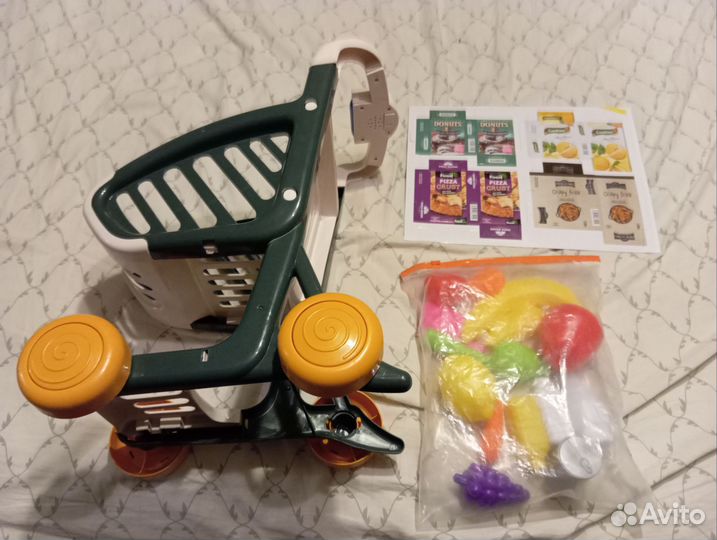 Игровой набор продуктовая тележка