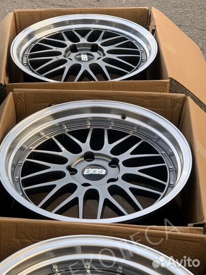 Bbs lm r18 bmw 5-120 разноширокие диски