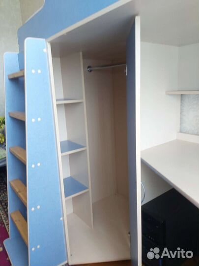 Детская кровать чердак+матрас