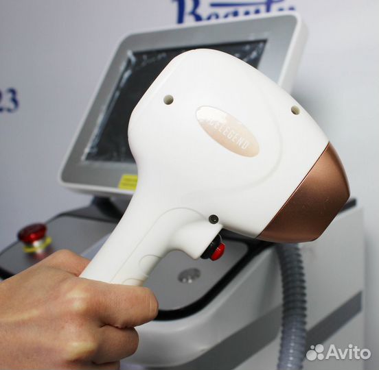 Аппарат лазерной эпиляции 3х волновой диодный