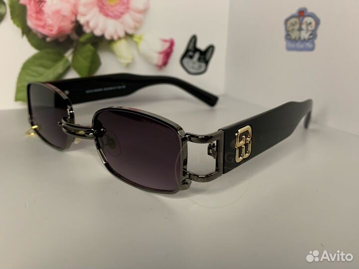 Солнцезащитные очки gentle monster с пирсингом