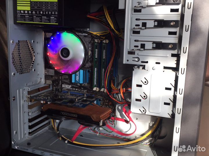 Игровой пк с монитором GTX