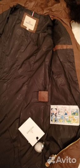 Пуховик moncler женский новый 42р