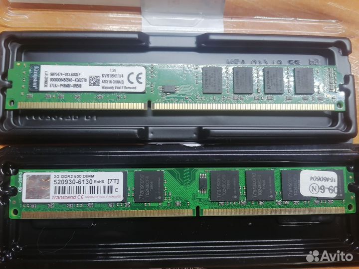 Оперативная память ddr3 и ddr2